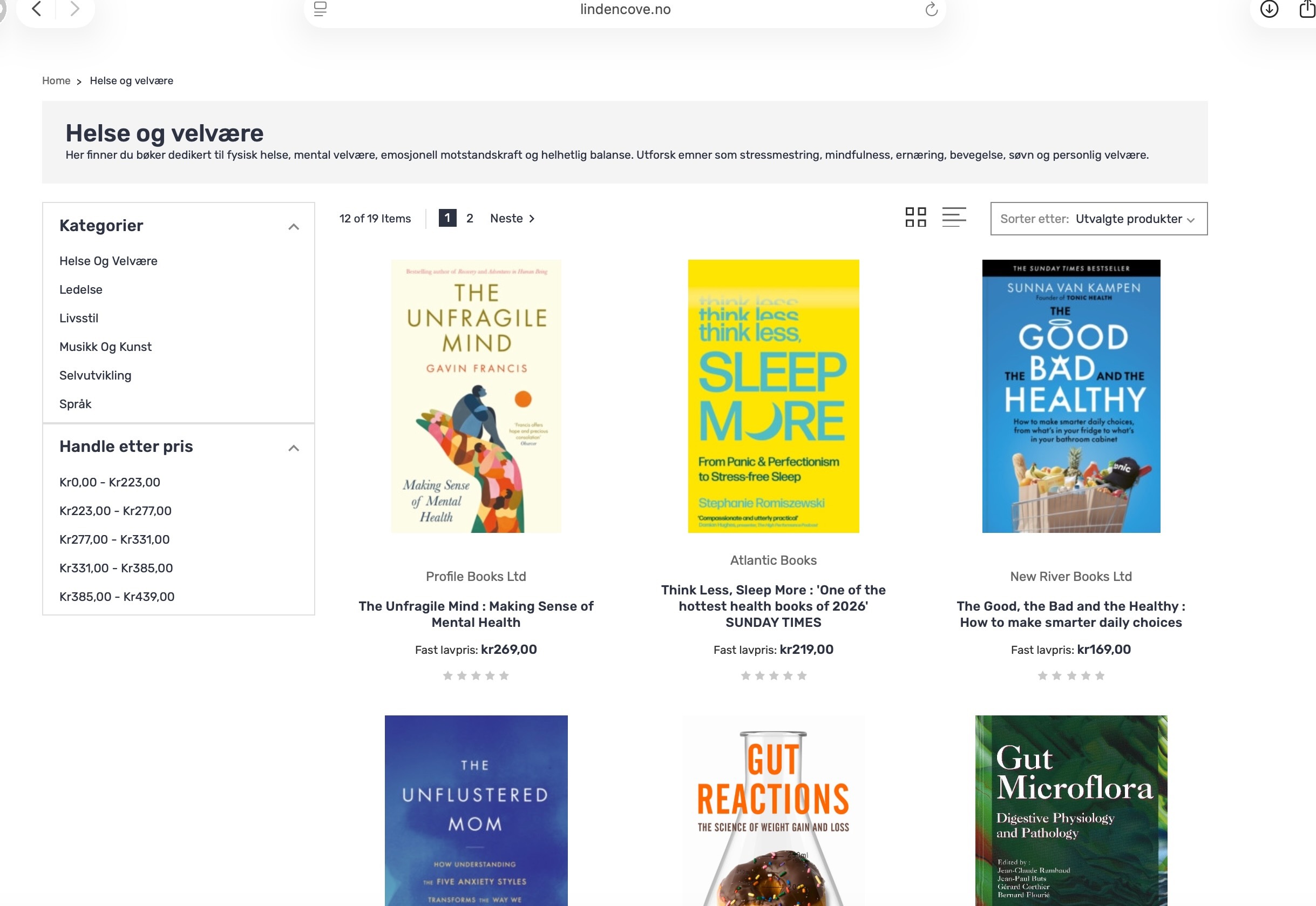 Helse og velvære - Linden Cove